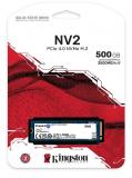 купить Накопичувач SSD M.2 500GB Kingston NV2 500GB NVMe 2280 PCIe 4.0 x4 3D NAND TLC (SNV2S/500G)